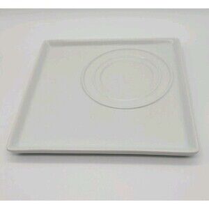Gourmet Du Village Bistro Collection Multipurpose Square Platter White